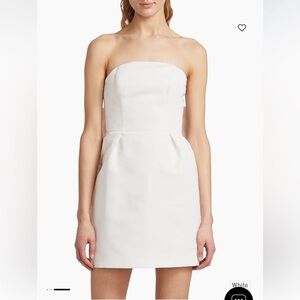 Alexia Maria Silk Faille Minidress